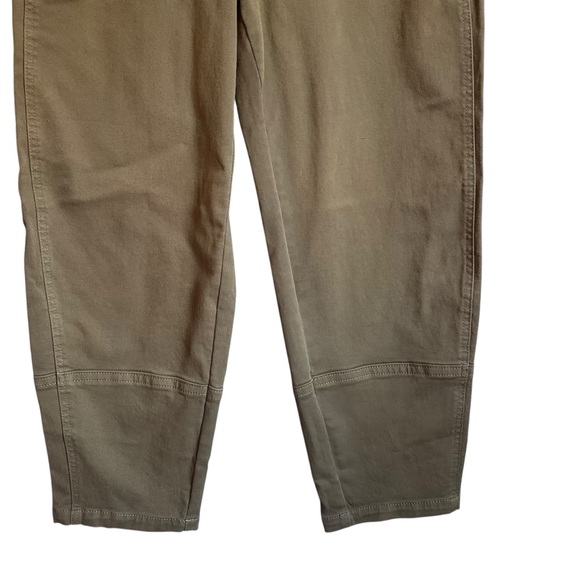 Everlane Utility Barrel Pant Ankle Length High Rise Dark Moss NWT - Picture 8 of 14